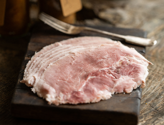 Traditionally Cured & Sliced Ham | Pipers Farm Artisan Sustainable Food Delivered Direct To Your Door | Cured Ham Traditional Sliced Charcuterie Cold Meat