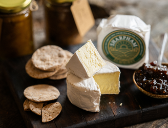 Sharpham Cheese Elmhirst Round | Pipers Farm | Artisan Handmade Award Winning Cheese Delivered Direct To Your Door | Ethical Sustainable Dairy