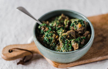 Diced Lamb & Lentil Stew with Salsa Verde - A Pipers Farm Recipe