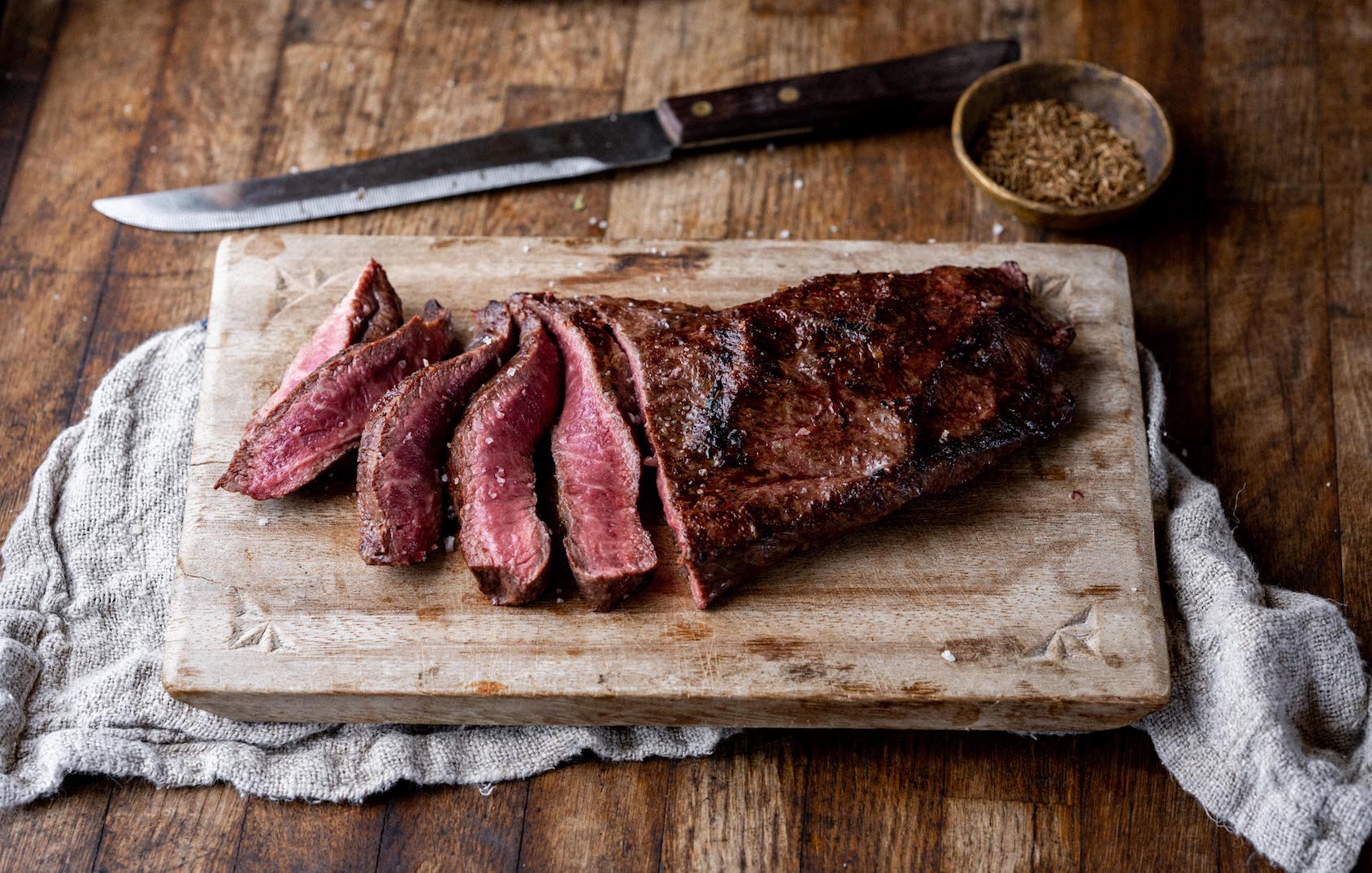 Flat Iron Steak 100% Grass Fed Beef Pipers Farm