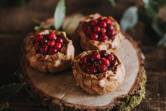 Christmas Cranberry Topped Pork Pies | Pipers Farm Christmas Recipe