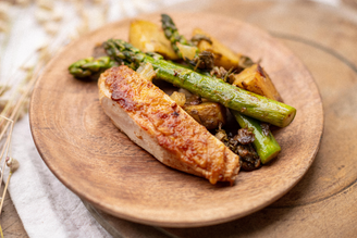 Chicken with Anchovies, Rosemary & Jersey Royals | Pipers Farm Recipe