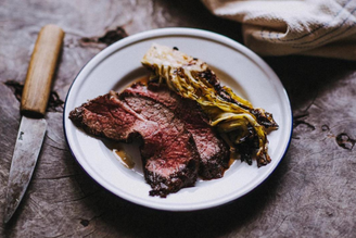BBQ Jerk Rump Tail with Soy Hispi Cabbage | Pipers Farm Recipe
