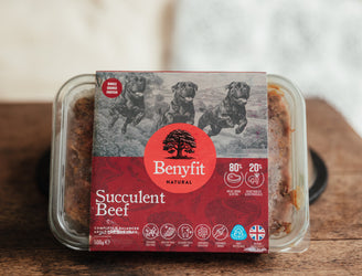 Benyfit, Succulent Beef Complete Raw Dog Food