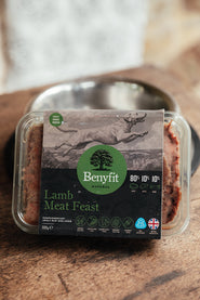 Natural Raw Dog Food Made With Lamb, Tripe and Offal From Benyfit Natural.