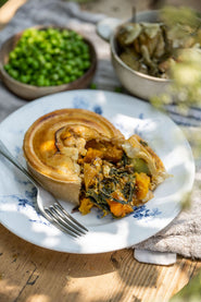 Handmade Spiced Butternut, Spinach & Feta Pies