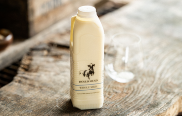 Hollis Mead Dairy, Organic Grass Fed Whole Milk | Sustainable Dairy Delivered Direct To Your Door | Pipers Farm