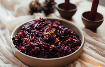 Braised Red Cabbage with Port & Orange
