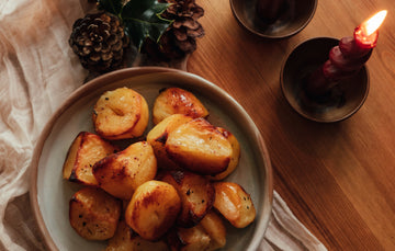Goose Fat Roast Potatoes with Thyme & Pink Peppercorn