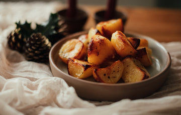 Goose Fat Roast Potatoes with Thyme & Pink Peppercorn