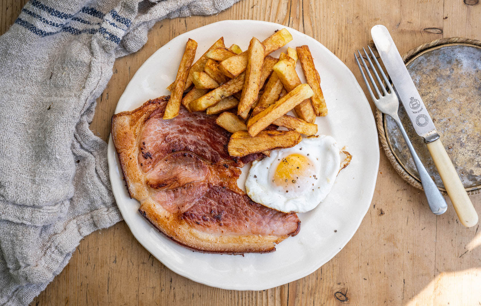 Smoked Gammon Steaks Native Breed Pork Pipers Farm