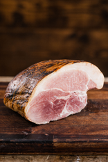 A native breed pork honey roast cooked ham
