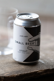 A can of small beer stout