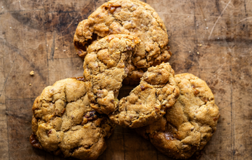 Willow & Finch, Sticky Toffee Date Cookies | Gourmet Artisan Cookies Made By Willow & Finch For Pipers Farm | Locally Sourced Quality Ingredients
