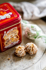 Crunchy Amaretti Biscuit Gift Tin