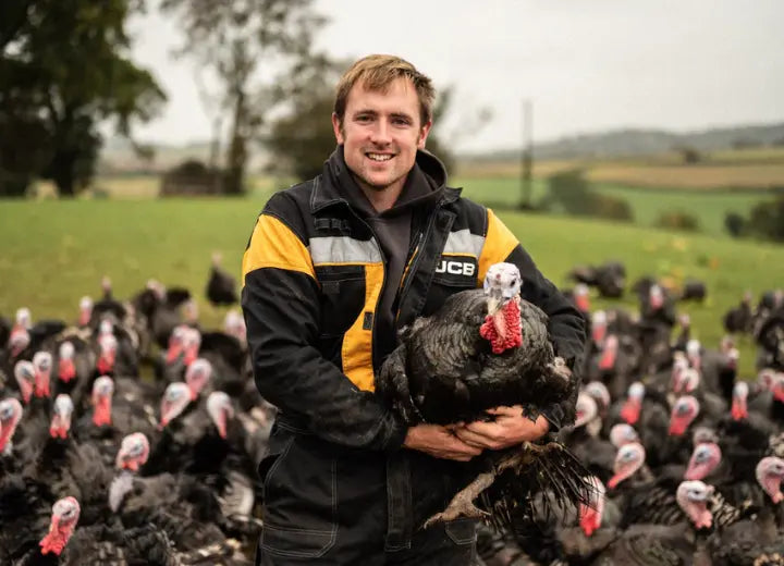 Free Range Boneless Turkey Leg - Rearing Turkeys on a Mixed Family Farm