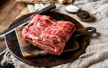 Raw Grass Fed Beef Neck Steak
