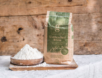 Gilchester's Organic, Stoneground Unbleached White Flour