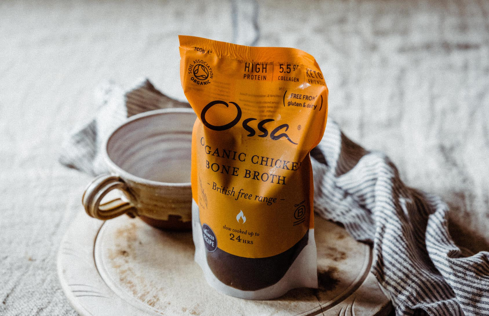 Organic Chicken Bone Broth Ossa Organic Pipers Farm