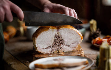 Cook our Sausagemeat stuffed free range bronze turkey this Christmas