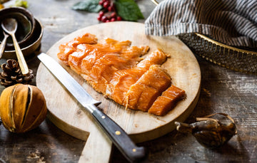 Enjoy delicious Chalk Stream, Hot Smoked Trout