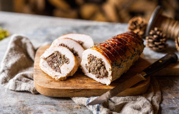 Enjoy Our Free Range Christmas Turkey Breast stuffed with Cranberry