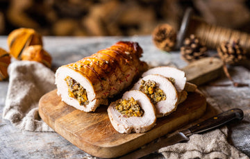 Enjoy our Free Range Turkey Breast Stuffed With Apricots & Hazelnuts this Christmas
