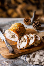 Turkey Breast stuffed with Sage and Onion