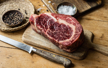 Grass Fed Beef Ribeye Sharing Steak