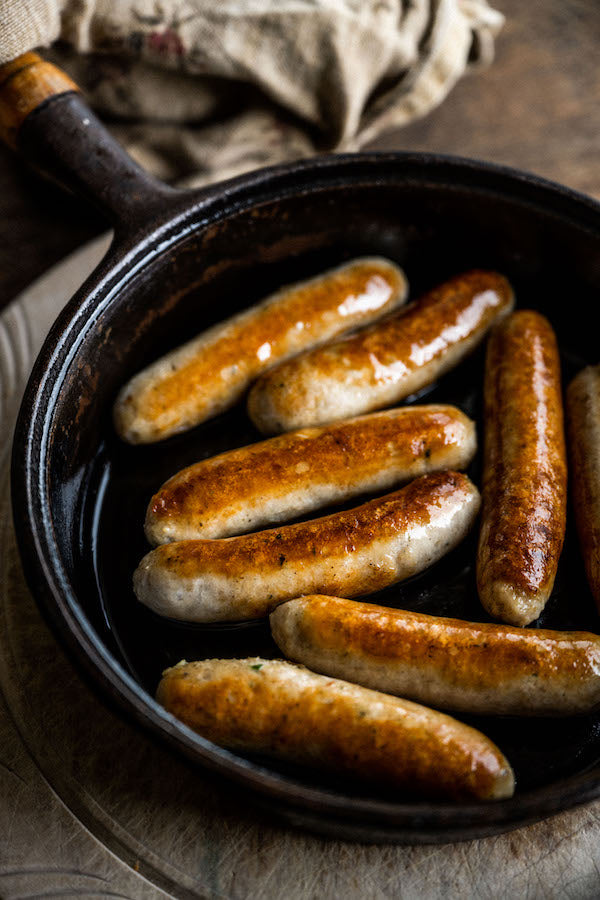 Chicken Sausages | Properly Free Range Chicken | Pipers Farm