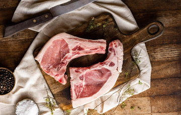 Native Breed Saddleback Pork Chops