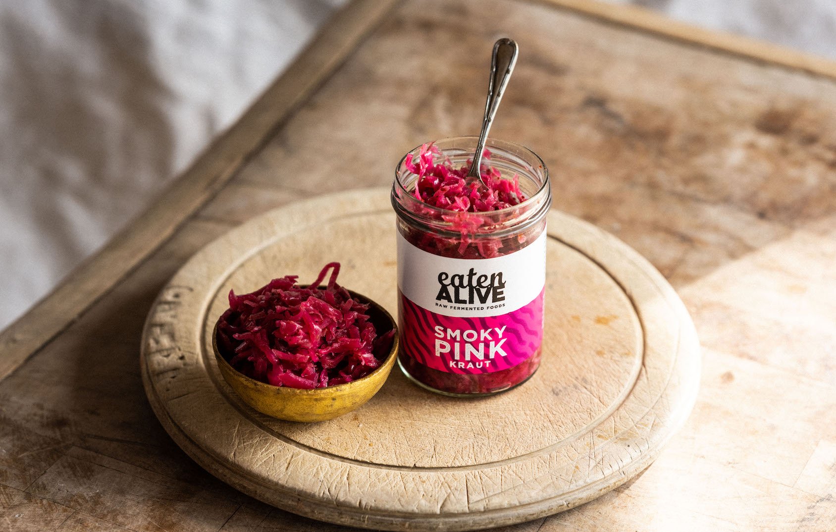 Eaten Alive, Smoky Pink Kraut | Pipers Farm