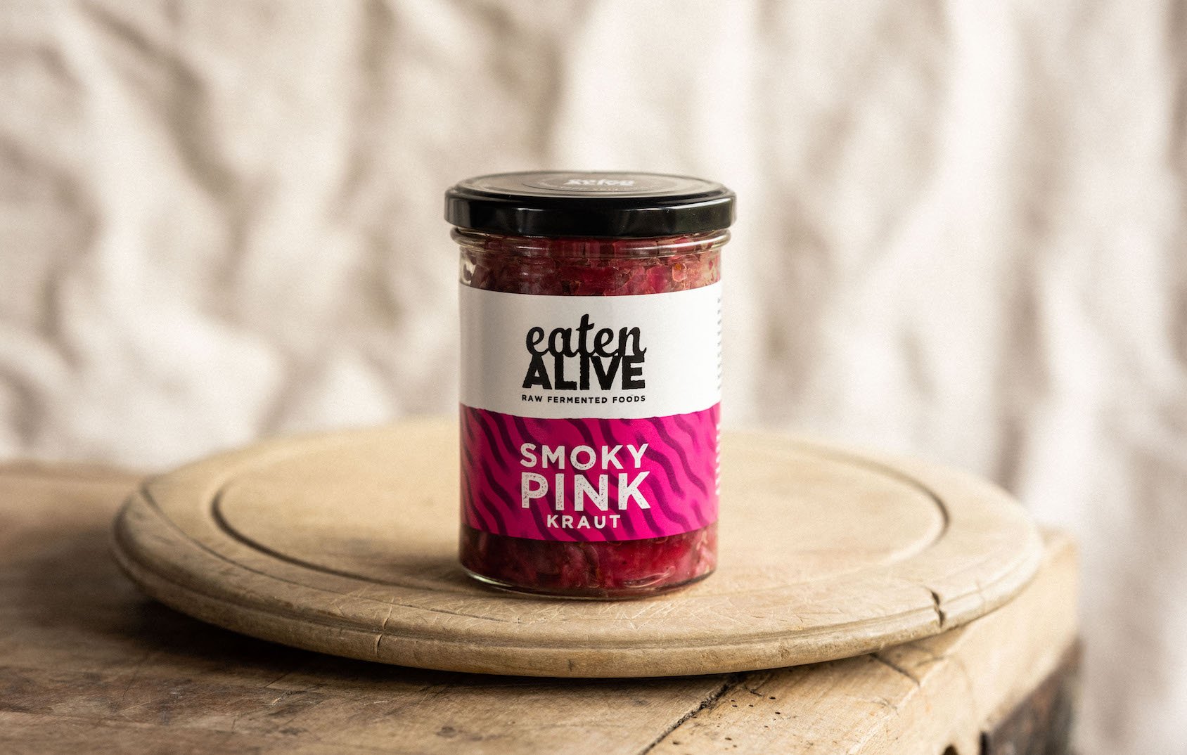 Eaten Alive, Smoky Pink Kraut | Pipers Farm