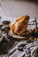 Purchase a free range turkey crown from Pipers Farm this christmas