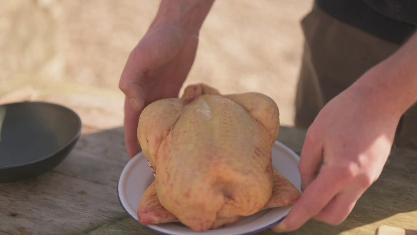 Wholesome Pantry Organic Fresh Young Whole Chicken with Giblets